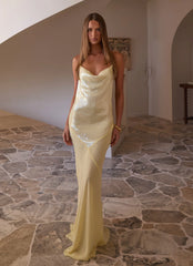 Cleodora Maxi Dress - Yellow